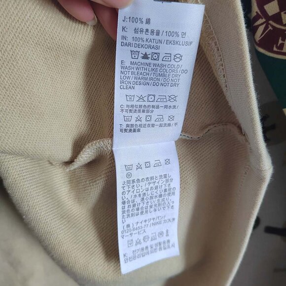 Nike x Cactus Plant Flea Market Longsleeve Polo Natural - Picture 2 of 11